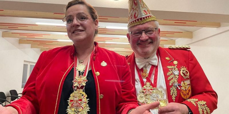 Besuch bei Johannes und Sabrina (Prinzenteam 2000)